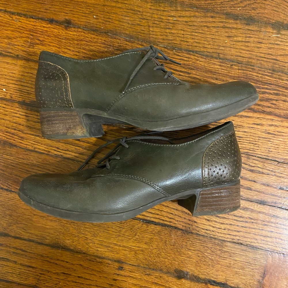 Dansko Oxford booties